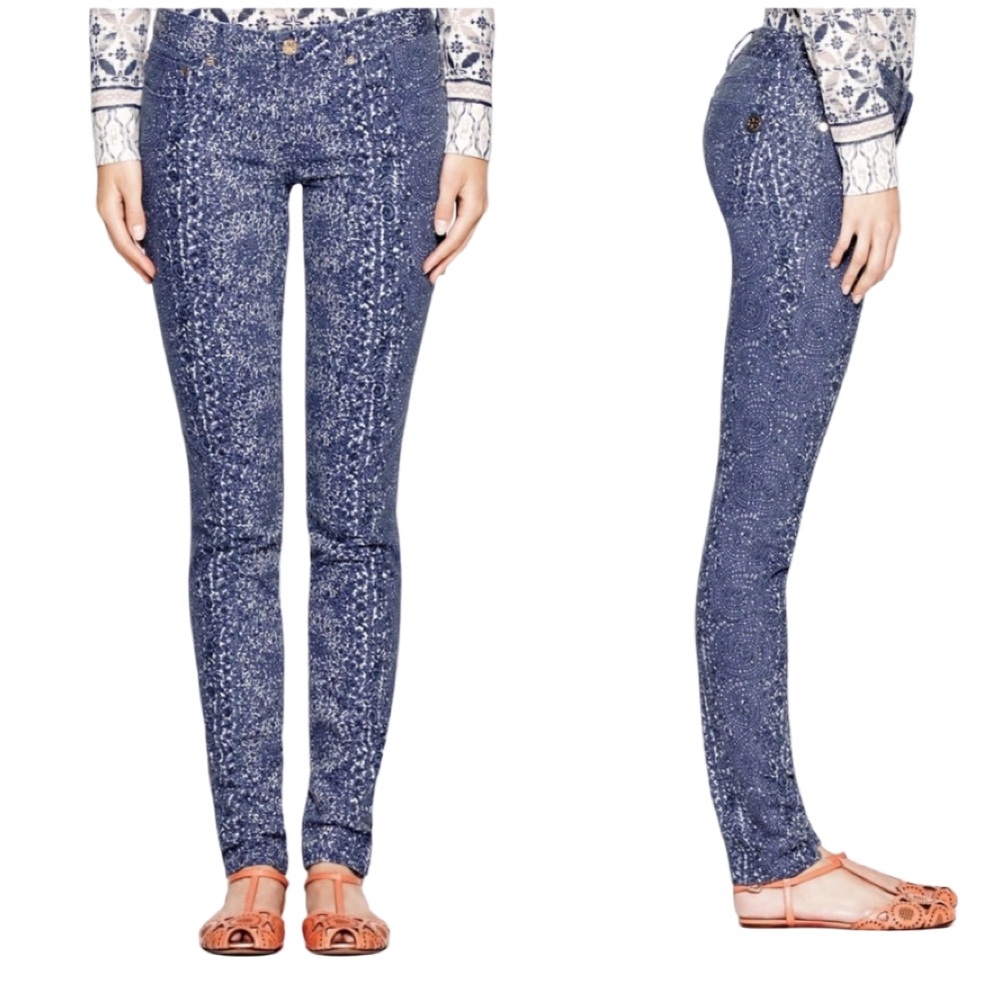 🚨Final Sale🚨 New Tory Burch Ivy Super Skinny Jeans Size 28